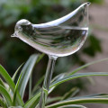 Garden Plants Flowers Water Feeder Automatic Self Watering Devices Clear Glass Water Feeder Bird Shape Watering Devices