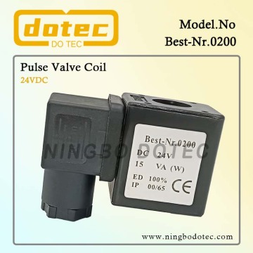 Best-Nr.0200 Pulse Jet Valve Spare Parts Solenoid Coil 24VDC