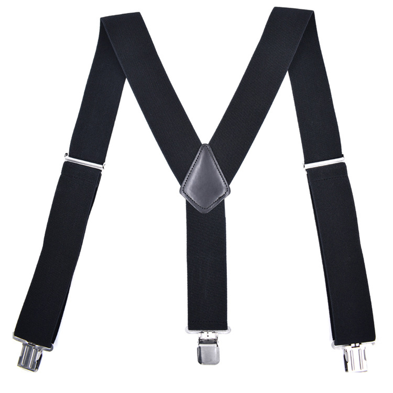 Man's Suspenders New Braces Adjustable Suspenders Strong 3clasps Male Strap