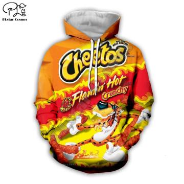 Family matching Outfits Hot Cheetos food 3D Print Hoodie/Sweatshirt/Jacket/Zipper Adult/Kid baby mother father family clothing