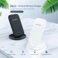 ORICO Qi Fast Wireless Charging Dock Station Mobile Phone Holde for iPhone X XS 8 Samsung Phone Charger With Receiver for Xiaomi