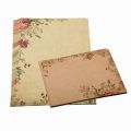 40 Sheet Vintage Letter Paper Writing Stationery Sets with 20pcs Envelopes Note paper Letter Pad Letterform Random Color