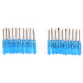 10 Pcs/lot Portable Screw Driver Repair Tools Hand Tool Sets 2mm Phillips Slotted Screwdrivers