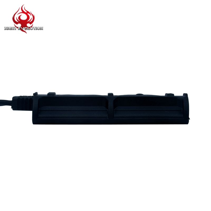 Night Evolution Tactical Remote Switch 2 Weapon Light Tail for Gun Light PEQ Acessorios Airsoft guns NE07011-BK