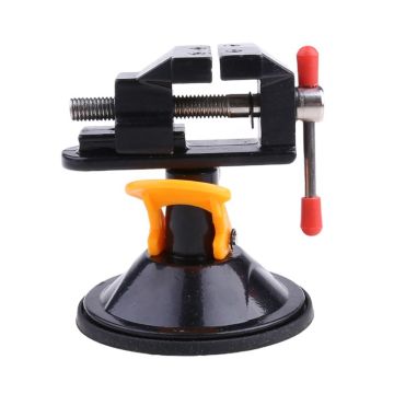 360 Degree Fixed Frame Sucker Clamp Adjustable Table Vise Rotatable Alloy Bench Screw for DIY Crafts Mold Repair Tool L4MB