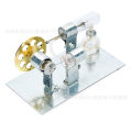Mini Hot Air Stirling Engine Motor Model Stream Power Physics Experiment Educational Toy Education Equipment New