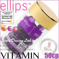 50PCS/pack Ellips Hair Vitamin Keratin Complex Oil Smooth Silky Hair Mask Repair Damaged Hair Serum Moroccan Oil