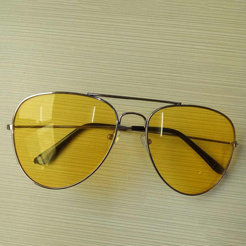Polarized Copper Alloy Car Drivers Night Vision Goggles Anti-glare Polarizer Sunglasses Polarized Driving Glasses