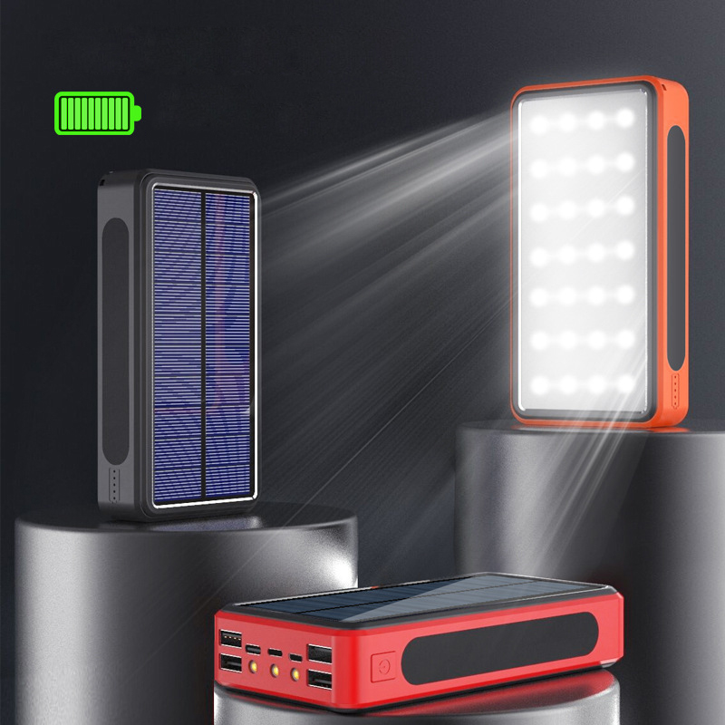 Camping Light Outdoor Portable Fast Charge Solar Charging Unit Mini Multi-Function Camping Light
