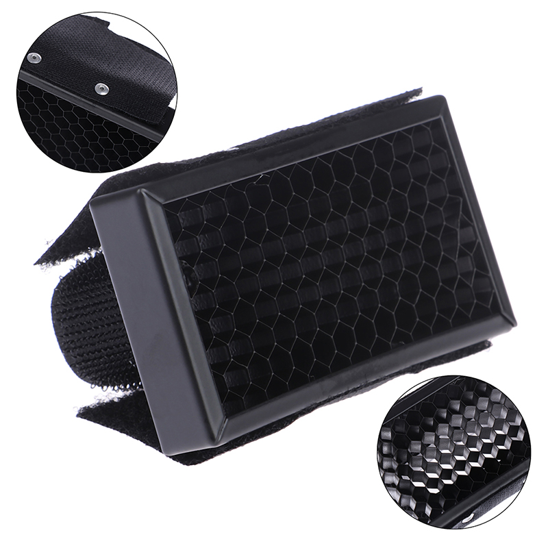 Honey Comb Grid FlashLight Flash Diffuser Softbox Bouncer for Speedlight