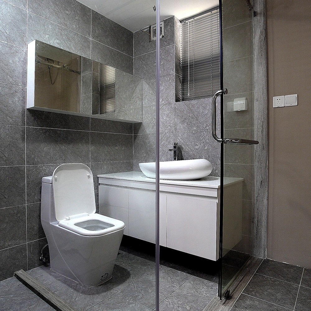 Custom Size Safety Glass Door Temper Shower Screen5
