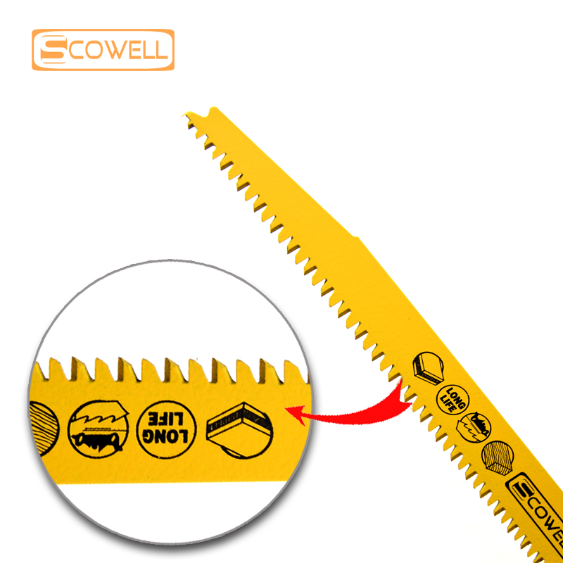 30% Off 30pc Mixed Scroll Saw Blade Reciprocating Saw Blade Set for Wood PVC Fibreboard Cutting Jigsaw 6" 8" 9" various Teeth