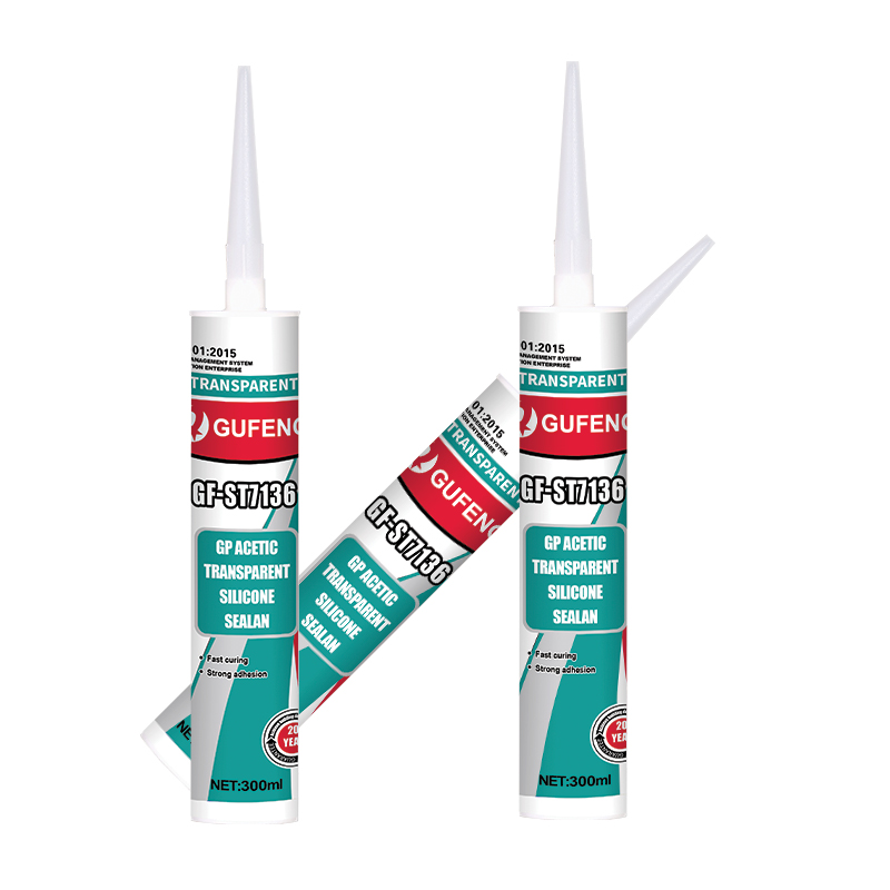 GP acetic transparant silicone sealant