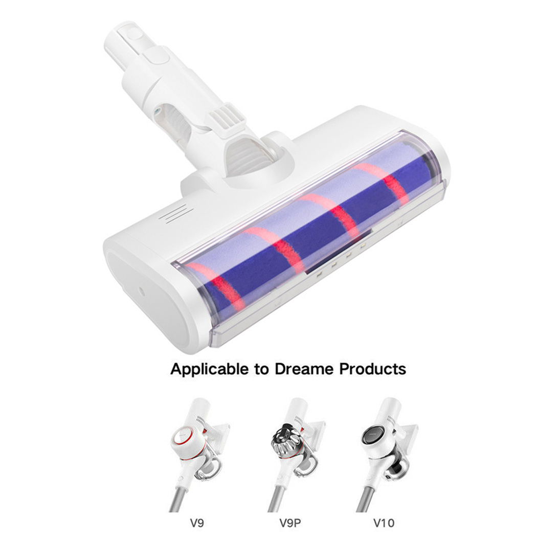 Soft Velvet Electric Brush Head For Dreame V8/V9/V10/V11 Vacuum Cleaner Parts Replacement Accessory