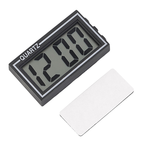 Digital LCD Screen Table Auto Car Dashboard Desk Date Time Calendar Small Clock Home Supplies
