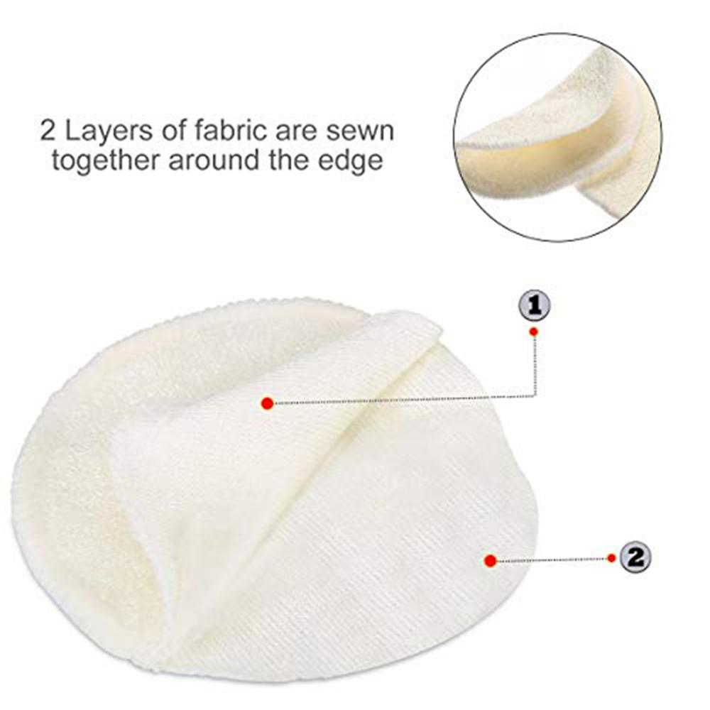 12pcs/set Bamboo Fiber Reusable Travel Makeup Cotton Pad Tissues Nail Wipes Face Cosmetic Remover Wipe Cotton Pads