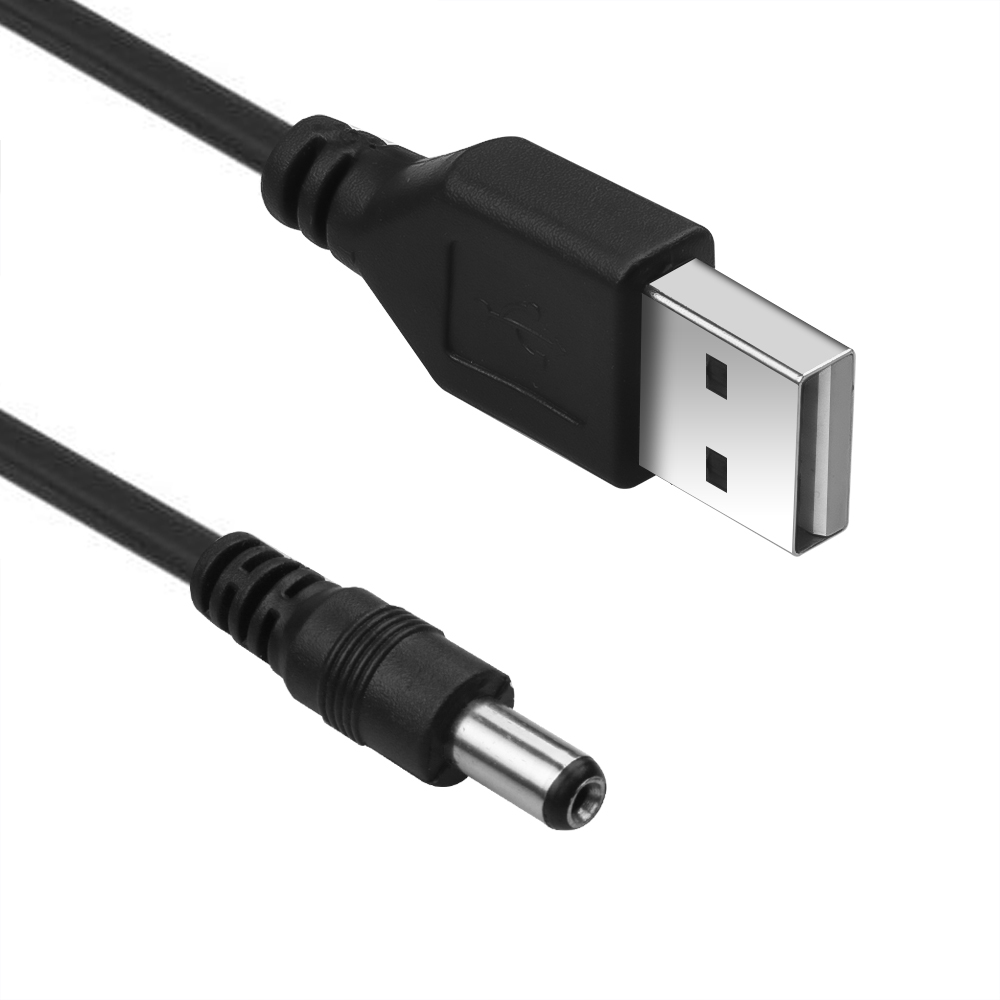 kebidumei New Arrival USB 5V Charger power Cable USB to DC 5.5 mm plug / jack USB Power Cable For MP3/MP4 Player