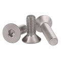 2pcs M10 flat head screw countersunk heads Hexagon bolt 304 stainless steel flats cup screws 16mm-50mm Length