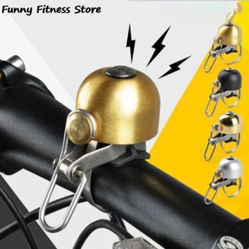 Classic Bicycle Bells Horns Copper Sound Alarm Cycling Handlebar Metal Ring Bike Accessories Safety Warning Alarm Outdoor Sport