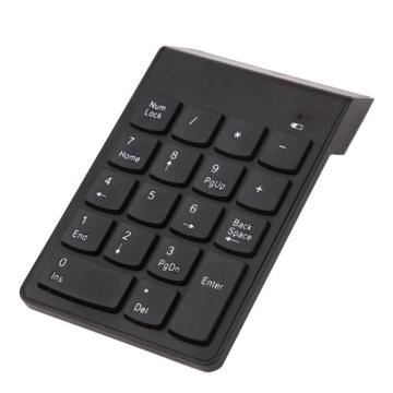 18 Keys Bluetooth Wireless Numeric Keypad Mini Numpad with More Function Keys Digital Keyboard For PC Accounting Tasks