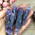 100g Amethyst Point Crystal Stone Repair Crystal Healing Decoration Hexagonal Stones Point Treatment Home Reiki Stone Miner V9F8