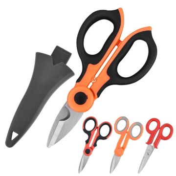 2/1 High Carbon Steel Scissors Household Shears Tools Electrician Scissors Tools Dropship