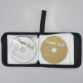 World Map Pattern 40 Disc Hold CD DVD VCD Storage Case Holder Storage Cover Box Case Disc Organizer Wallet Bag Album