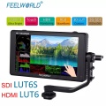 FEELWORLD LUT6 LUT6S 6 Inch 2600nit HDR 3D LUT Touch Screen on Camera Field DSLR Monitor with Waveform VectorScope for Youtube