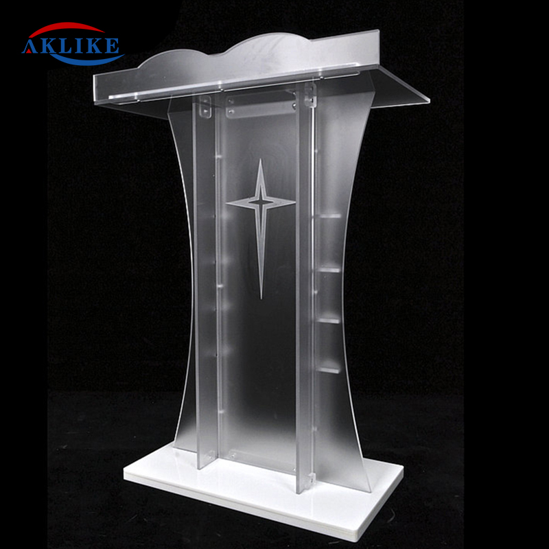 Lectern Podium Standard Size Acrylic Aklikea Luminum Truss Podium Pulpitos Para Iglesias Smart Podium Other Commercial Furniture