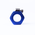 Hose Finisher Clamp/Clip AN / JIC - Fuel/Oil/Radiator/Rubber AN6 JDM HEX Finishers Fuel Oil Water Pipe JUBILEE CLIP Clamp