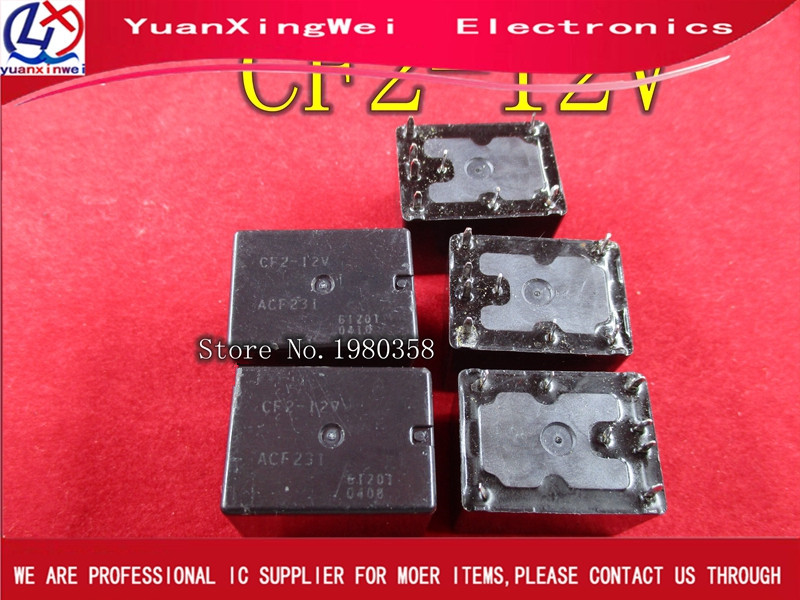 5PCS Free shipping CF2-12V ACF231 100% in stock TWIN POWER AUTOMOTIVE RELAY