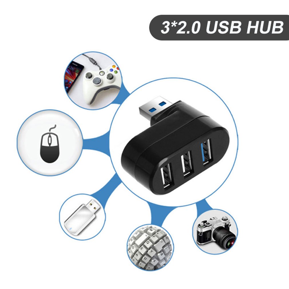 3/6Port Multi 3.0 USB Hub Mini USB Hub High Speed Rotate Splitter Adapter For Laptop Notebook For PC Computer accessories