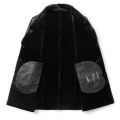 Men Shearling Sheepskin Leather Jackets with Wool Fur Thick Warm Winter Coat Long 2020 1929