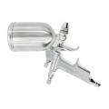 Spray Gun Professional Pneumatic Airbrush Sprayer Alloy Painting Atomizer Tool With Hopper For Painting Cars