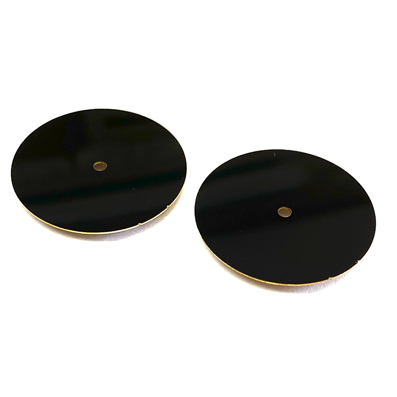 black brass dial 