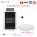 New Tuya Zigbee 3.0 Smart Thermostatic Valve Home Thermostat Heater TRV Voice Control With Alexa Google Home Smart Life APP