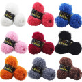 50g/ball 6 Color Combed Soft Baby Milk Cotton Yarn Fiber Velvet Yarn Hand Knitting Wool Crochet Yarn DIY Sweater NEW