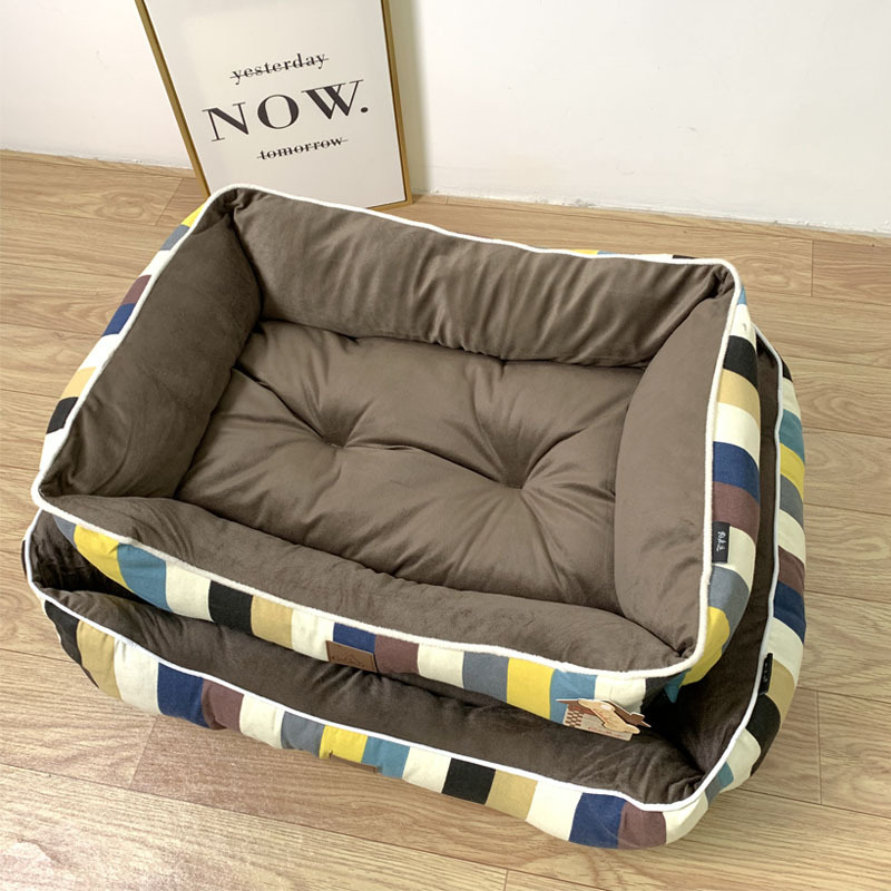 Design Winter Soft Dog Bed for Large Small Dogs Bed House Kennel Plush Warm Big Dog Beds Sofa Accessories Pet Dogs Beds 2020
