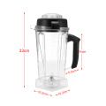 2L Container Jar Jug Pitcher Cup Commercial Blender/ Spare Parts for Vitamix 60oz Home Kitchen Appliance Food Mixer Part Durable