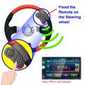 Portable Car Steering Wheel Wireless Controller MP5 Media Multimedia Player DVD Car Steering Wheel Multimedia Key