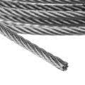 New 10m 304 Stainless Steel Wire Rope Soft Fishing Lifting Cable 7×7 Clothesline 35ED