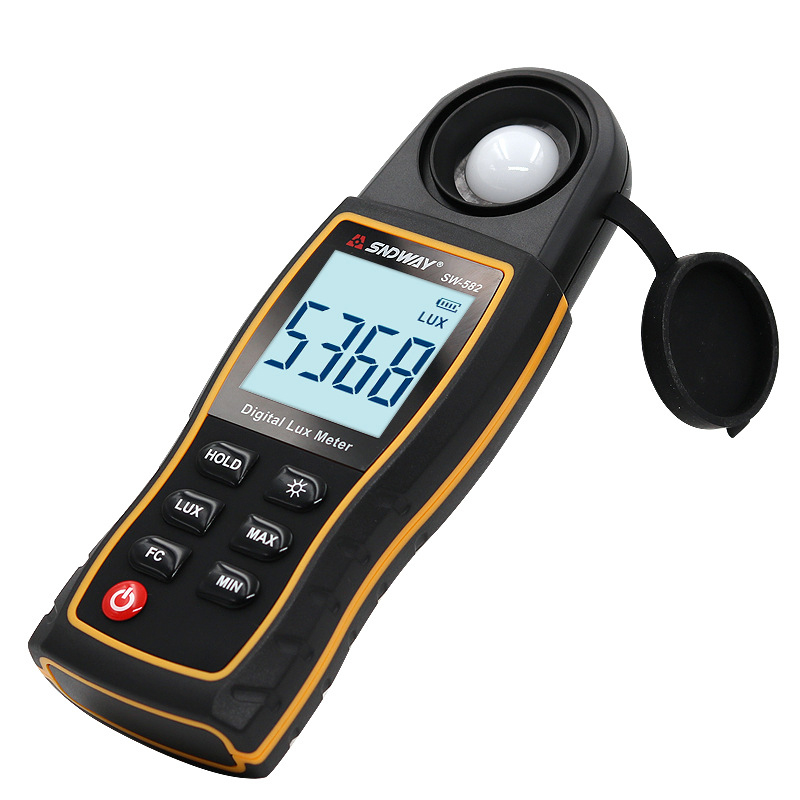 Digital Luxmeter Lux/FC Meter Light Meter For Photography Luminometer Photometer Hand-held Spectrometer Illuminometer 200000Lux