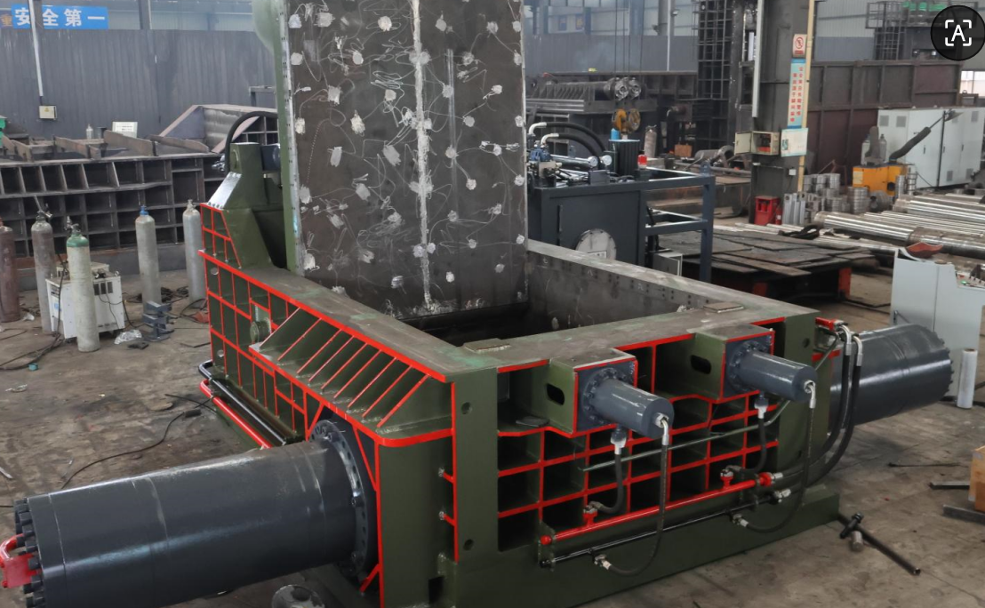 630 scrap metal baler
