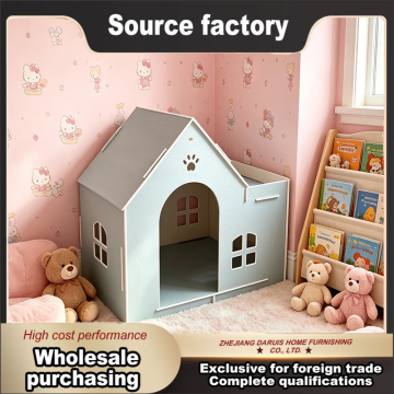 Custom Pet House Featuring Waterproof Panel