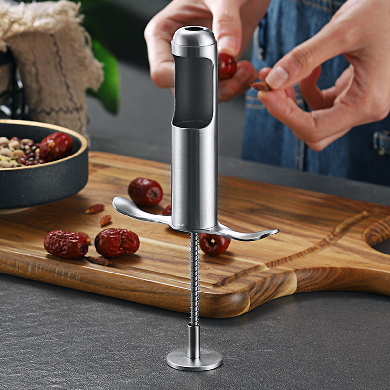Stainless Steel Professtional Jujube Corer Fruit Core Seed Remover Jujube Corer Kitchen Gadgets Vegetable Tools Fruit Product