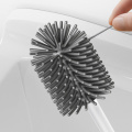 BAISPO Silicone Toilet Brush Soft Bristle Bathroom Toilet Brush Holder Set WC Accessories Cleaning Tool Durable Plastic Rubber