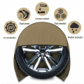 Car tyre cover spare tyre cover 600D Oxford cloth dust and rain tyre cover car supplies wheel cover rain proof