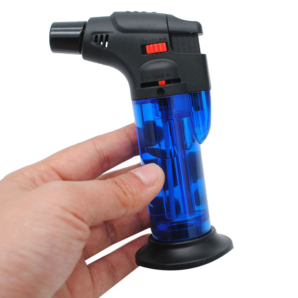 Outdoor BBQ Lighters Windproof Refillable Jet Torch Lighter Gas Flame Start Tool for Baking Barbecue Kitchen Lighter no Gas