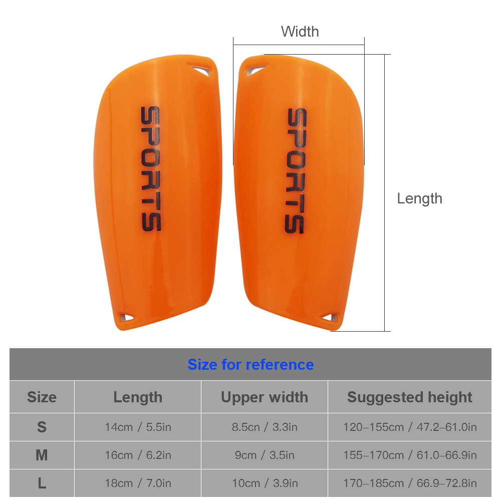 2 PCS Soccer Shin Guards Football Shin Protective Board Soccer Training Calf Protector Lightweight Football Leg Pad