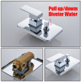 Triple Way Faucet Valve 2 Way Faucet Cartridge Valve Diverter for Concealed Bath Shower Faucet Bathroom Accessoriess